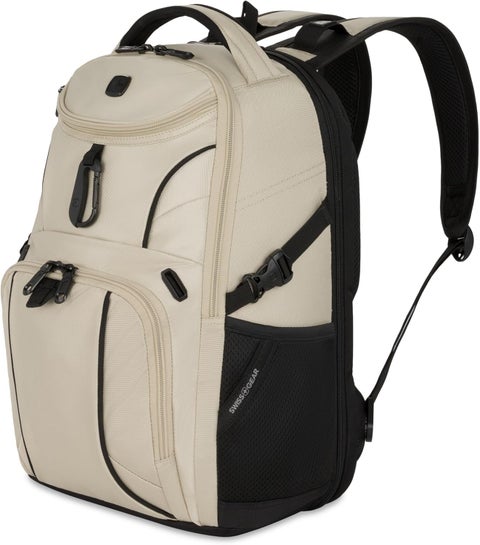 1900 scansmart laptop backpack Swissgear The lined organizer panel to organize pens SwissGear 1900 Scansmart TSA 17