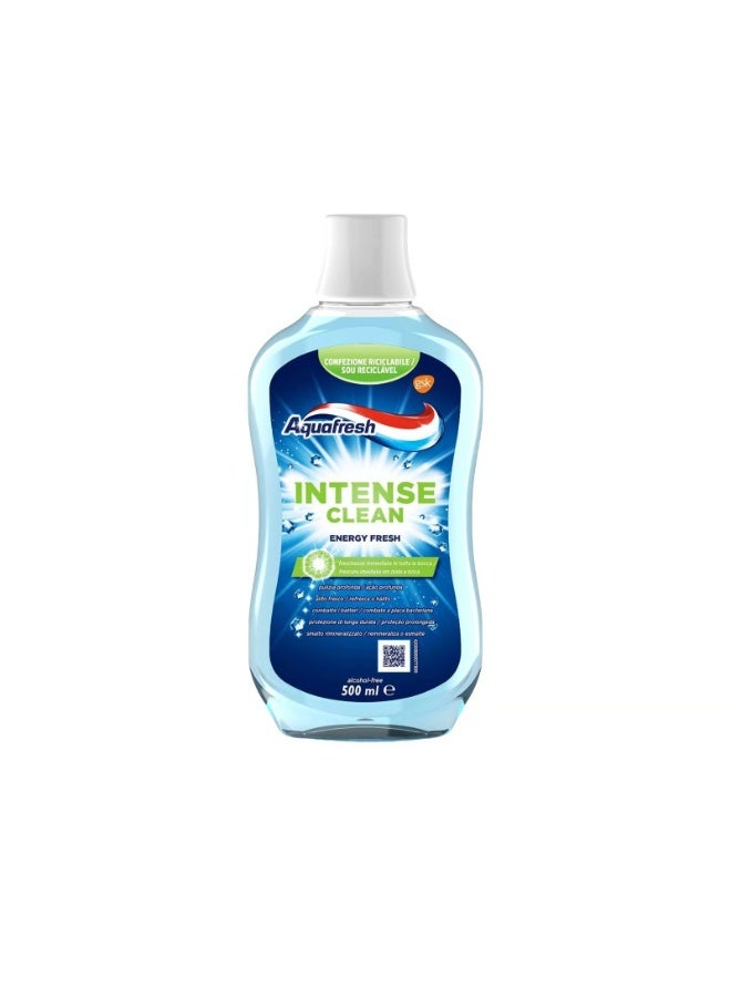 Aquafresh Intense Clean Mouthwash 500ml - Image 1