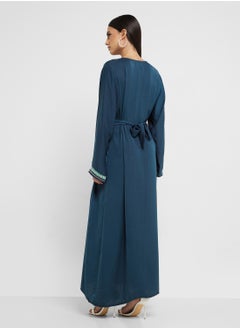 hayas closet Emroidered Belted Jalabiya  - Image 2