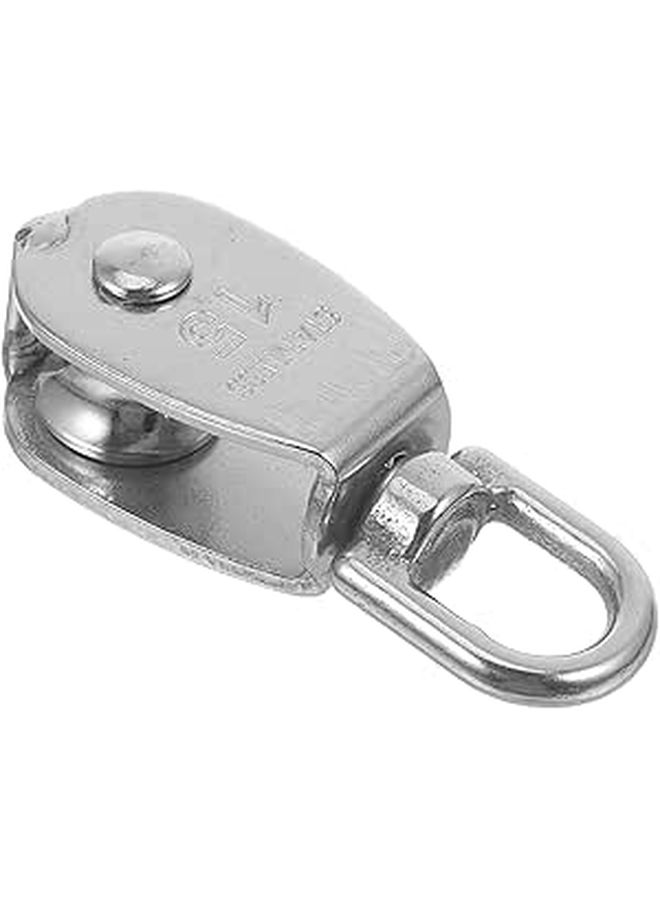 Heavy Duty Swivel Lifting Pulley Block with Bearing Traction Wheel for Efficient Hoisting Rigging and Easy Portability - Image 1