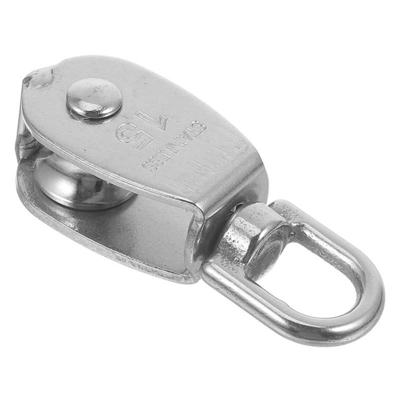 Heavy Duty Swivel Lifting Pulley Block with Bearing Traction Wheel for Efficient Hoisting Rigging and Easy Portability - Image 2
