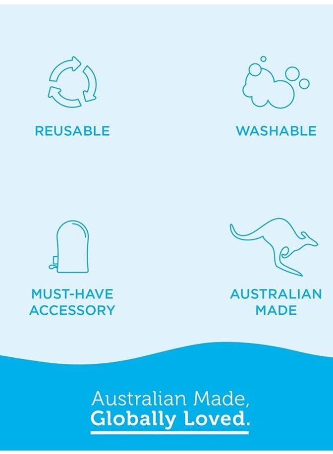 Bondi Sands Reusable and Washable Application Mitt - Black,1 Piece - Image 3