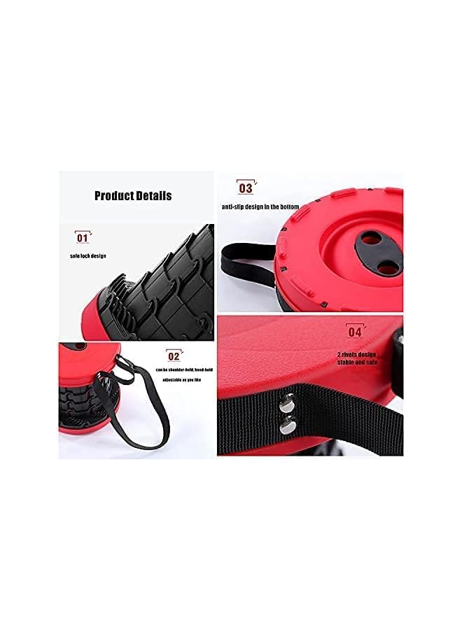 PROMASS كرسي قابل للسحب - مقعد تلسكوبي محمول وقابل للطي - كرسي تلسكوبي صغير للجلوس، التخييم، الصيد، السفر - بسيط، خفيف الوزن وقابل للطي كراسي تخييم بلاستيكية للبالغين - Image 5