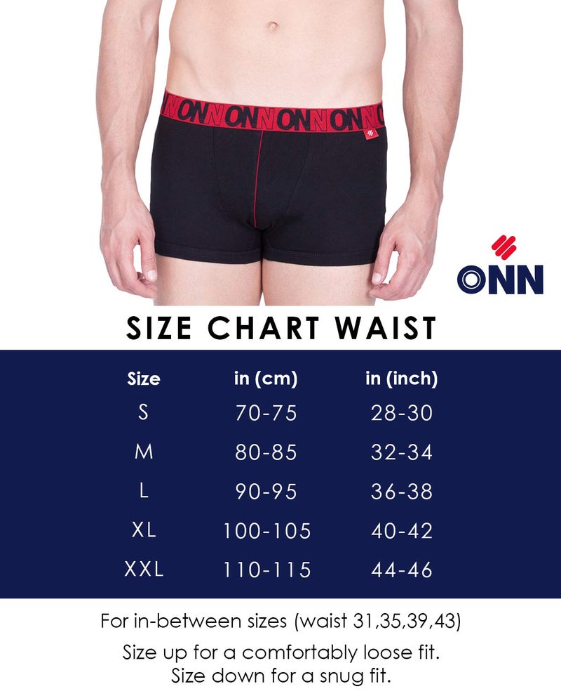 ONN Men's Cotton Boxers (Pack of 4) (Colors May Vary) (8904209869395 253_Assorted_XL_4PC) - Image 3