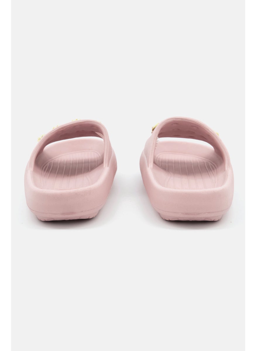 Kenneth Cole Women Mello Eve Pearl Slip On Casual Slipper, Blush  - Image 2