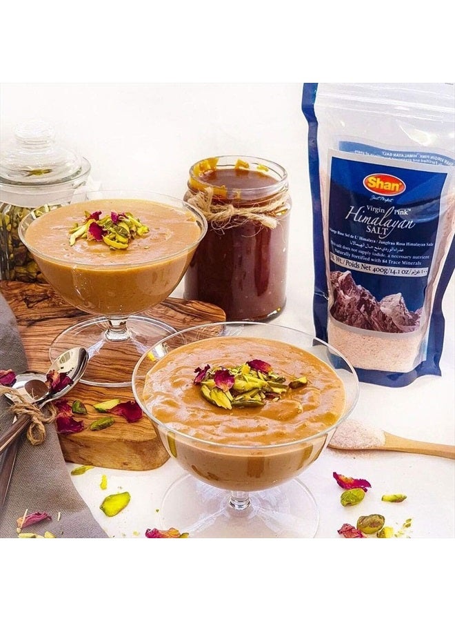Shan Himalayan Pink Salt, 400g, Pure Fine Salt Naturally Fortified with 84 Trace Minerals - Image 3