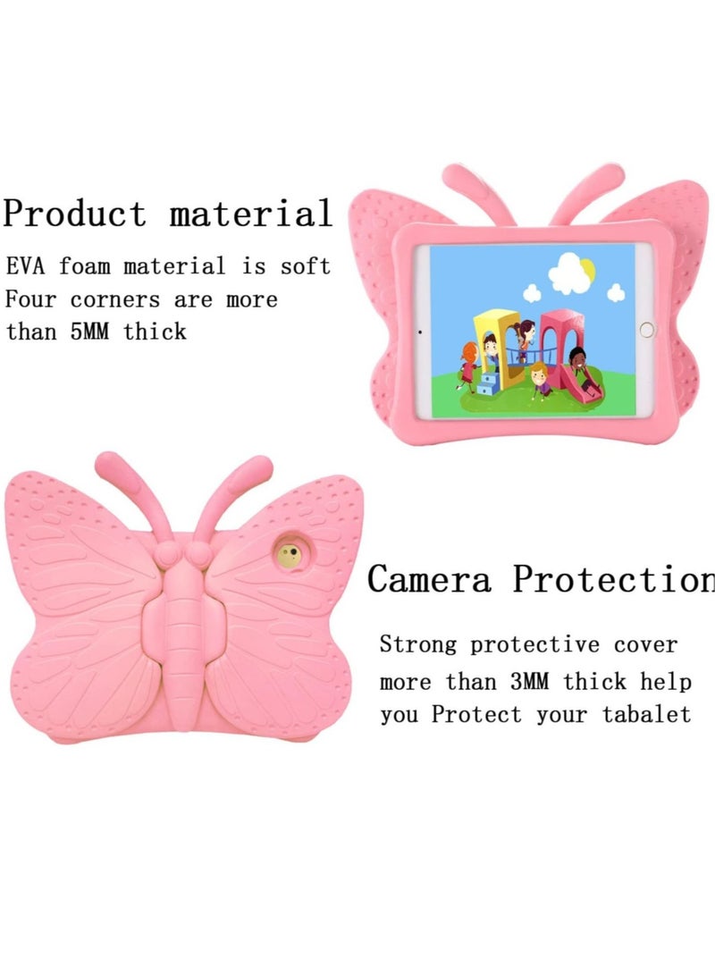 إلترازون iPad case for Kids, 3D Cartoon Butterfly Non-Toxic EVA Light Weight Kid Proof Shockproof case with Kickstand for ipad 5/ ipad 6 /ipad pro 9.7/ New iPad 2017 case - Image 3