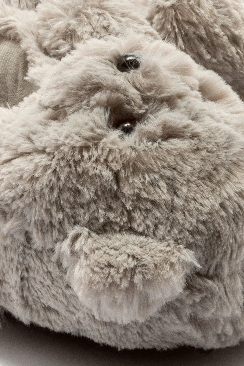 Twigy Teddy Women,Waiter Boy Animal Slippers Gray 36/41 AA0664