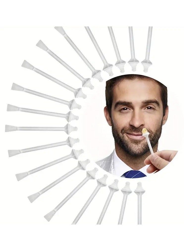 Rozino Wax Stick Hair Removal Nose Wax Applicator for Cleaning Nostrils Ear Hair Remover 20 pcs - Image 1