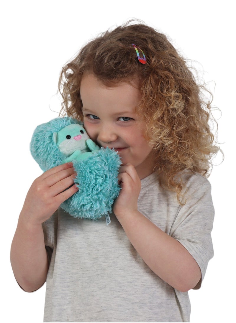 GOLDEN BEAR - Curlimals Lottie the Otter Interactive Soft Toy With Over 50 Sounds and Reactions Responds to Touch Cuddly Fun Woodland Animal Gift For Girls and Boys Age 3+, Blue - Image 1