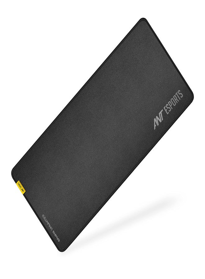 ANT الرياضات الإلكترونية لوحة ماوس الألعاب Ant Esports MP320C - مقاس كبير جدًا (XL) بحواف مخيطة، وقاعدة مقاومة للماء وغير قابلة للانزلاق، مناسبة للألعاب والمكتب - أسود - Image 1