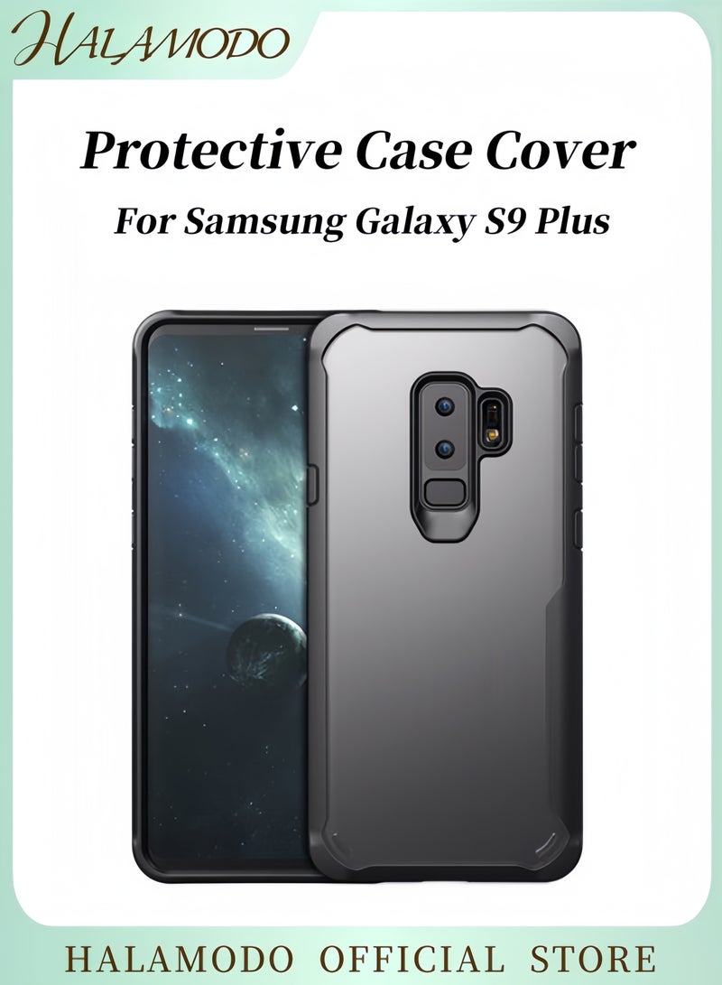 HALAMODO Phone Case Compatible with Samsung Galaxy S9 Plus Waterproof Case Soft Silicone Slim Protective Case Extreme Heavy Duty Protection Tough Shockproof Phone Case - Image 1