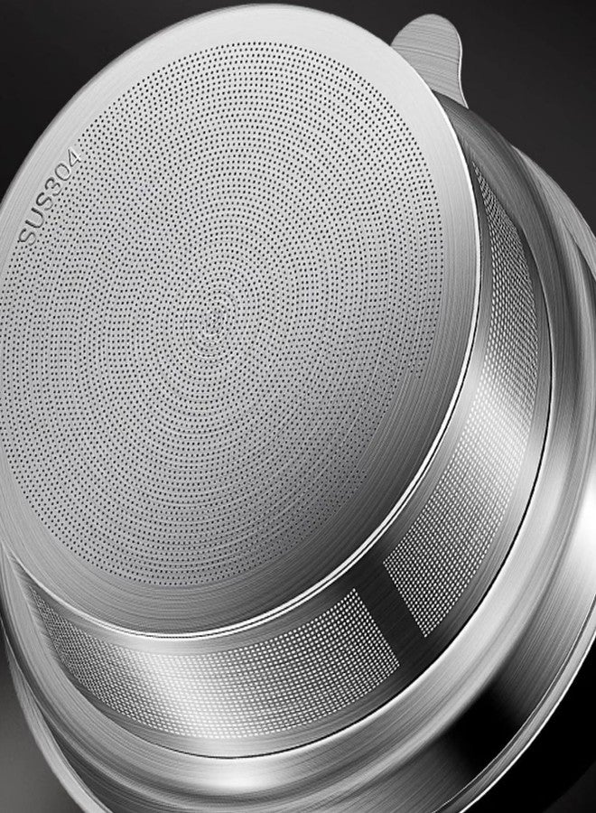 BinaryABC Yogurt Strainer,Nut Milk Strainer,Juice Food Strainer,Glass Teapot with Mesh Strainer,Stainless Steel Iced Tea Pitcher(1500ML) - Image 5