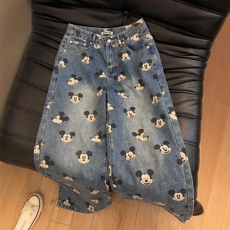 Unisex Casual Daily Denim Jeans - Image 3