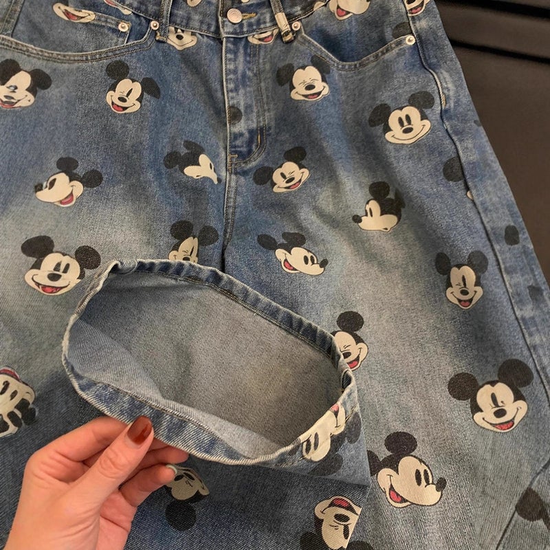 Unisex Casual Daily Denim Jeans - Image 5