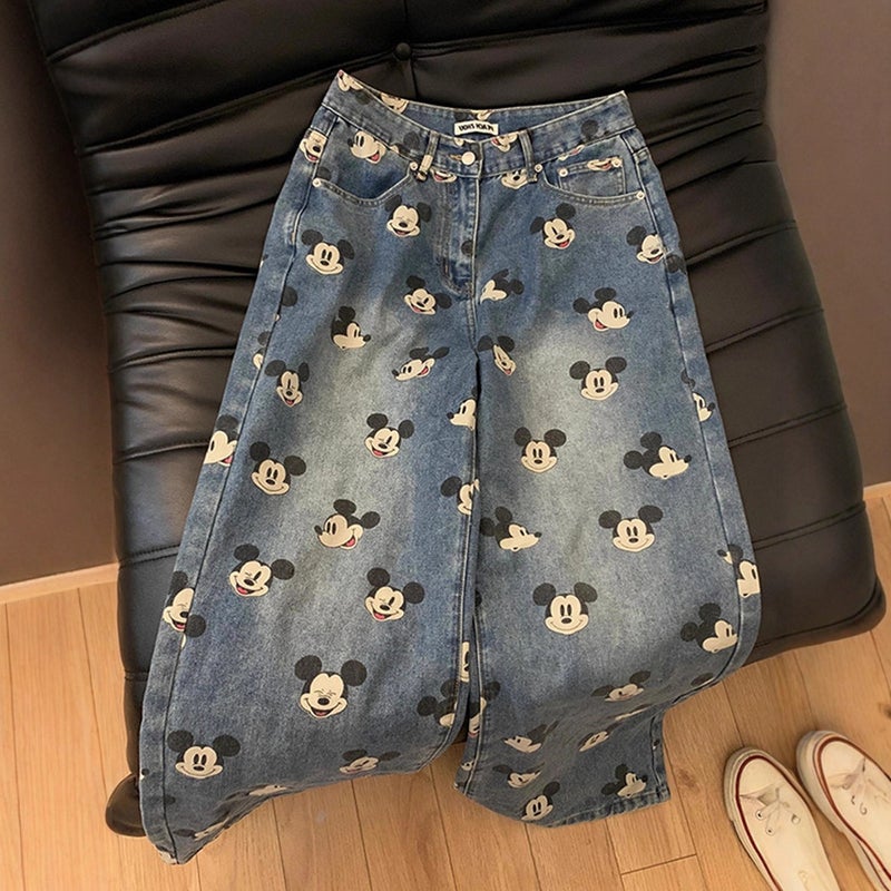 Unisex Casual Daily Denim Jeans - Image 1
