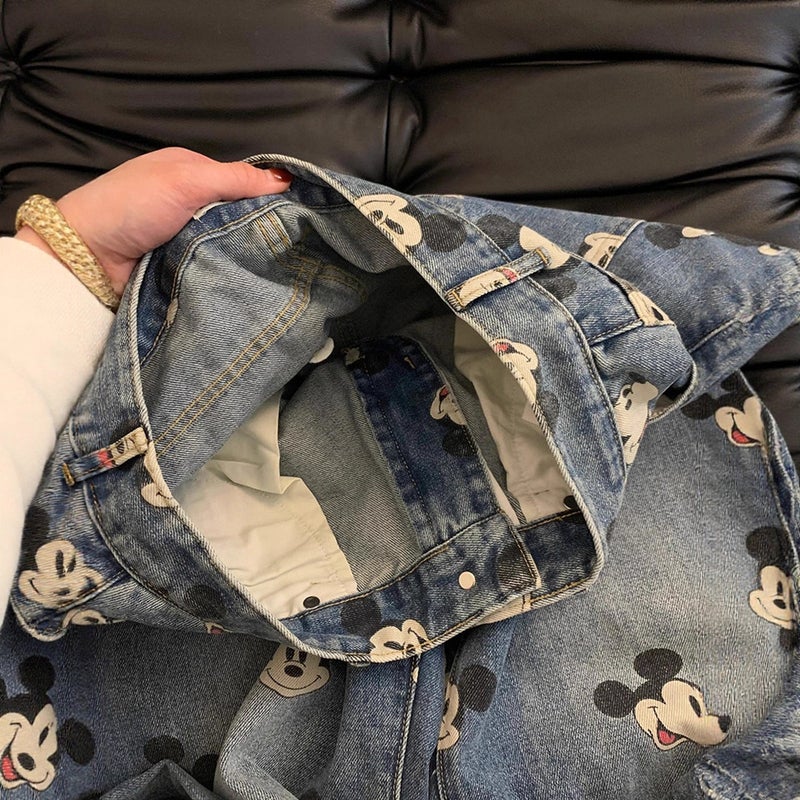 Unisex Casual Daily Denim Jeans - Image 4
