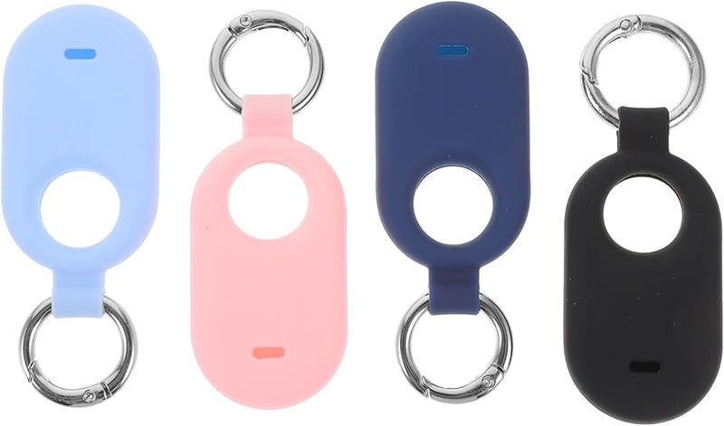 Tofficu 4Pcs Pet Tracker Protective Case with Ring Holder Durable Anti Drop Cover - Image 1