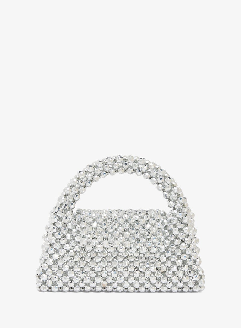 Ella Limited Edition Diamonte Detail Embellished Mini Clutch - Image 1