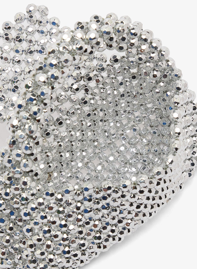 Ella Limited Edition Diamonte Detail Embellished Mini Clutch - Image 4