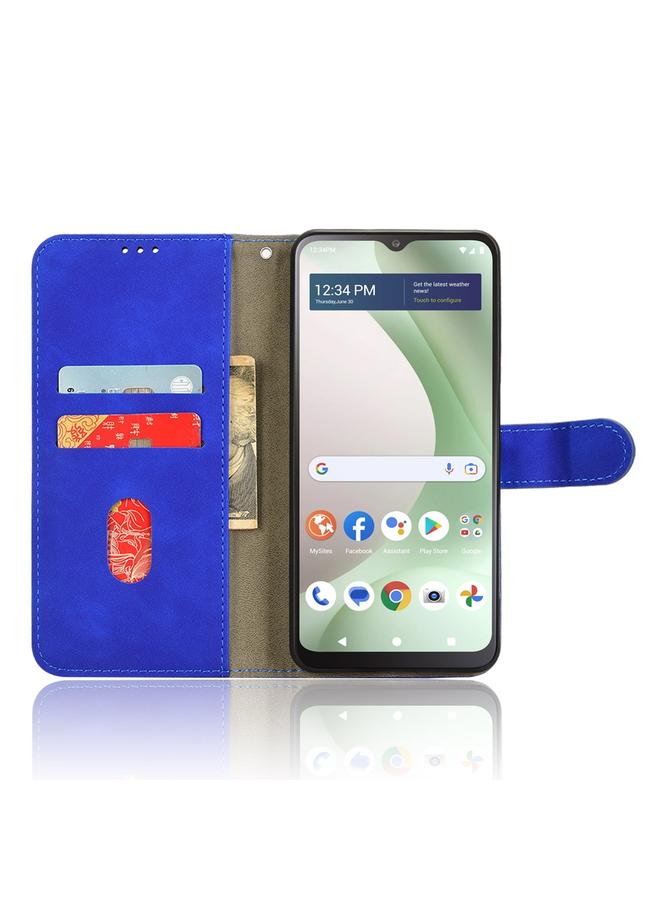 Zaboon Case For BLU View 5 Skin Feel Magnetic Flip Leather Phone Case - Image 4