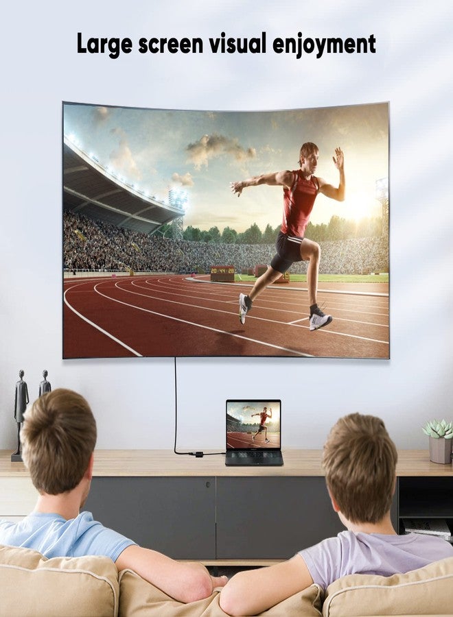 CableCreation USB C to HDMI VGA Adapter, USB Type C to Dual VGA HDMI Splitter Converter, Compatible with iPhone 15/15Pro, Galaxy S22 Ultra, Macbook Pro, iPad Pro, Dell XPS 13/15, Yoga 910, Surface Go - Image 4