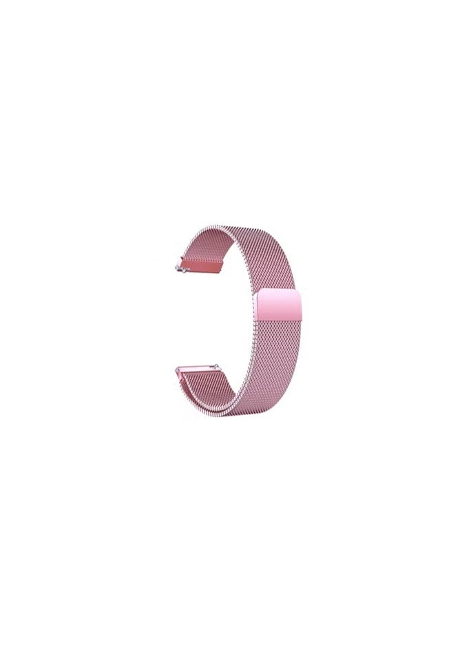 CATANES - Samsung Galaxy Watch 5 / Galaxy Watch 5 Pro Band Milanese Stainless Steel Strap 20mm Compatible with Galaxy Watch5 (44mm/40mm) Galaxy Watch5 Pro (45mm) Rose Pink - Image 1