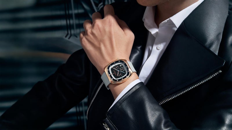 Daniel Hechter Paris Bercy Collection Modern Multi Functional Watch for Men with Square Dial and Silicon Band - Image 5