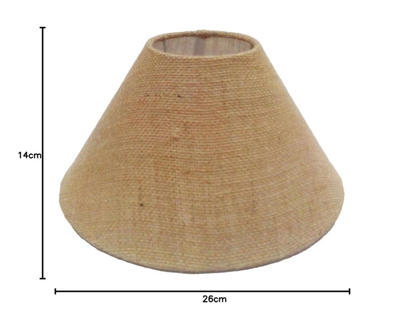 RDC Round Lamp Shade (10 Inches, Sand Brown) - Image 3
