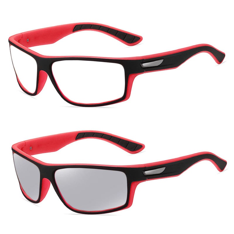willochra Wraparound full lens Safety Glasses with Readers photochromic Sport Magnifying Safety Reading Goggles for Men Women red 2 multiplier_x - Image 2