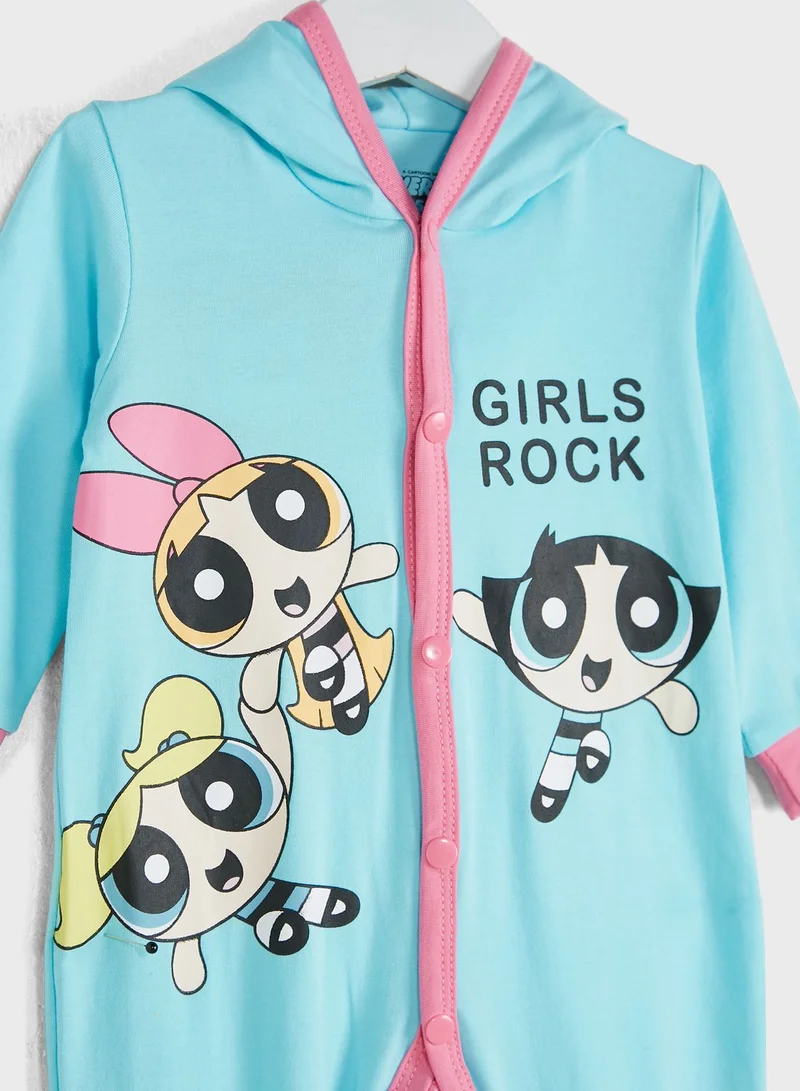 Powerpuff Girls Infant Power Puff Romper