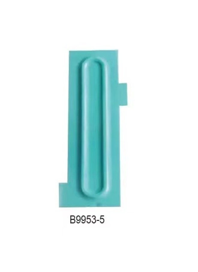 Generic 15款奶油刮板梳 塑料刮板翻糖蛋糕花纹造型工具套装烘焙工具-颜色:B9953—5  - Image 1