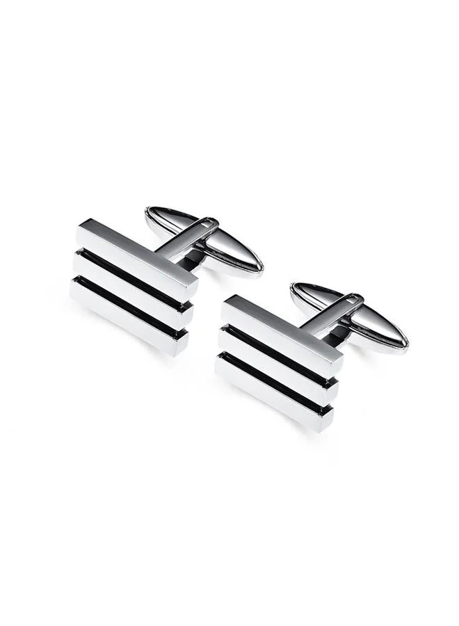 ريبلور Riblor Otello Cufflinks in Stainless Steel