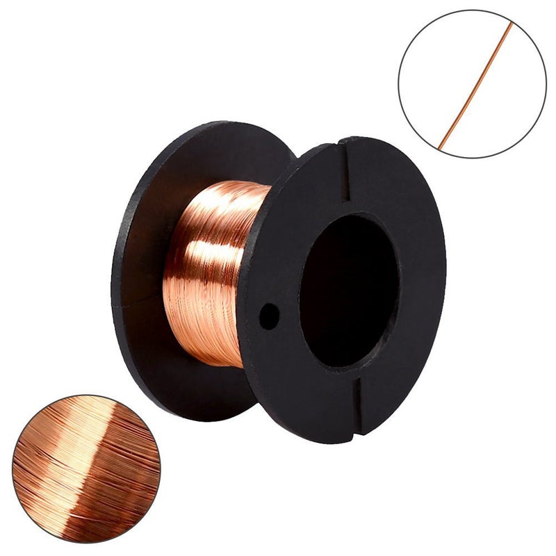 SCHOFIC [0.1MM] PCB Link Jumper Wire Copper Soldering Wire Maintenance Jump Line for Mobile Phone Computer PCB Welding Repair Tools (2) - Image 2