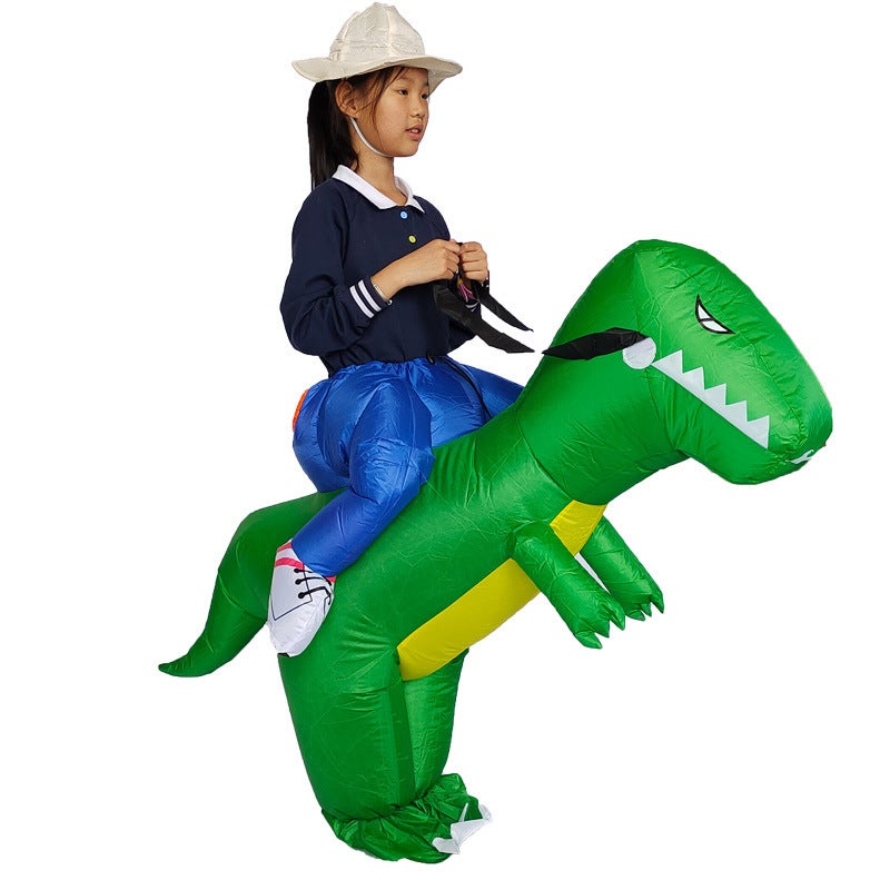 Douyin Same Style School Activity Cosplay Children'S Dinosaur Clothing Inflatable Tyrannosaurus Rex Cartoon Doll Performance Clothing - Image 4