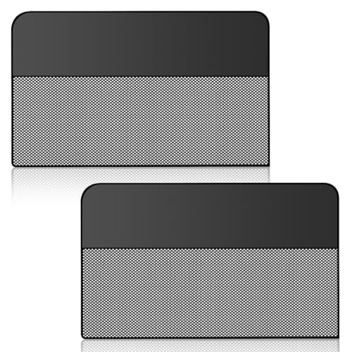 UHANBUT Car Rear Side Window Sunshade Magnetic Automotive Windshield Privacy Curtain with Half Shade Mesh Sun Protection Cover Blocks Heat Glare UV Rays for Driver Passenger Rear - Image 1