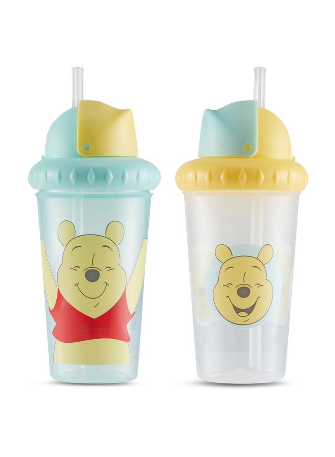 Disney Disney Toddler Sippy Cups for Boys and Girls | 10 Ounce Sippy Cup Pack of Two with Straw and Lid | Durable Leak Proof Travel Water Bottle for Toddlers - Image 1
