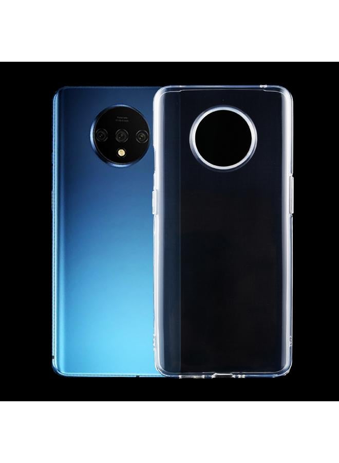 اس-توب جراب لهاتف OnePlus 7T جراب TPU شفاف رفيع للغاية 0.75 مم - Image 1