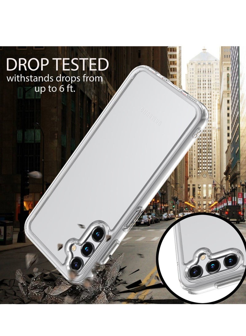 Techie حافظة سامسونج جالاكسي A25 TPU ذات زاوية ناعمة وشفافة ومضادة للصدمات ومضادة لبصمات الأصابع وغطاء خلفي واقٍ شفاف - Image 4