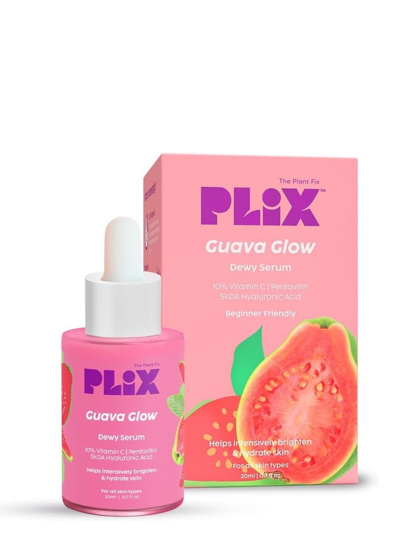 بليكس ذا بلانك فيكس بليكس - سيروم الوجه ذا بلانت فيكس ١٠٪ فيتامين سي (٢٠ مل) لتفتيح البشرة وتوحيد لونها، مع خلاصة الجوافة وحمض الهيالورونيك والبنتافيتين، للنساء والرجال | جميع أنواع البشرة - Image 1