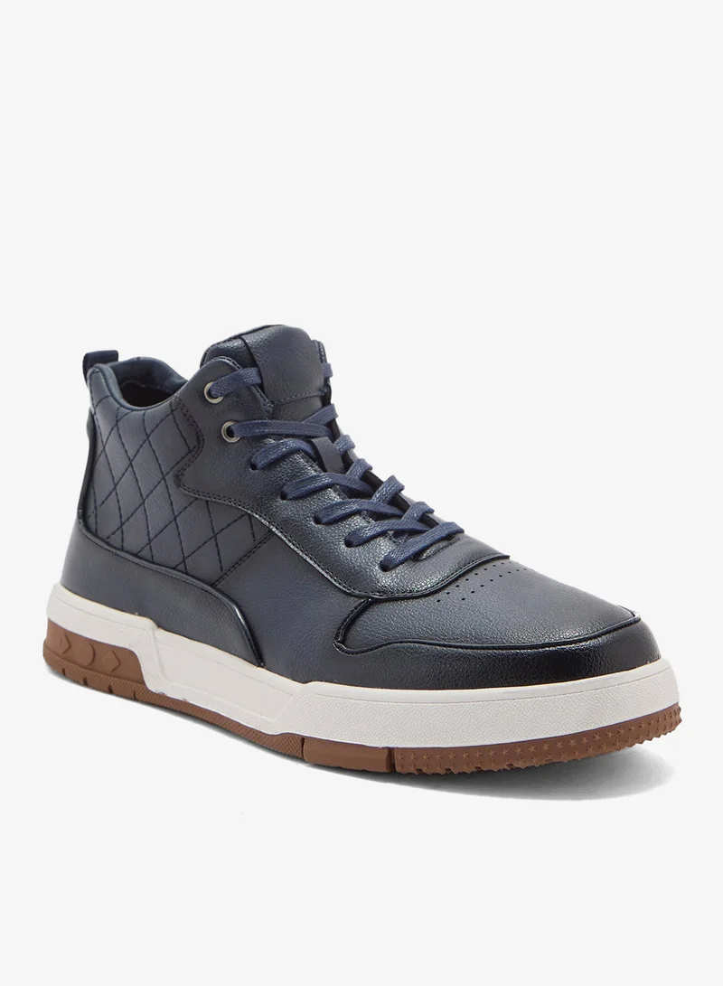 روبرت وود سنيكرز كاجوال أنيق عالي الرقبة