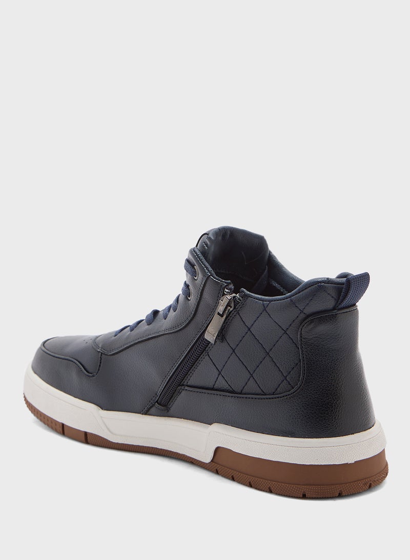 Robert Wood Smart Casual High Top Sneakers  - Image 3