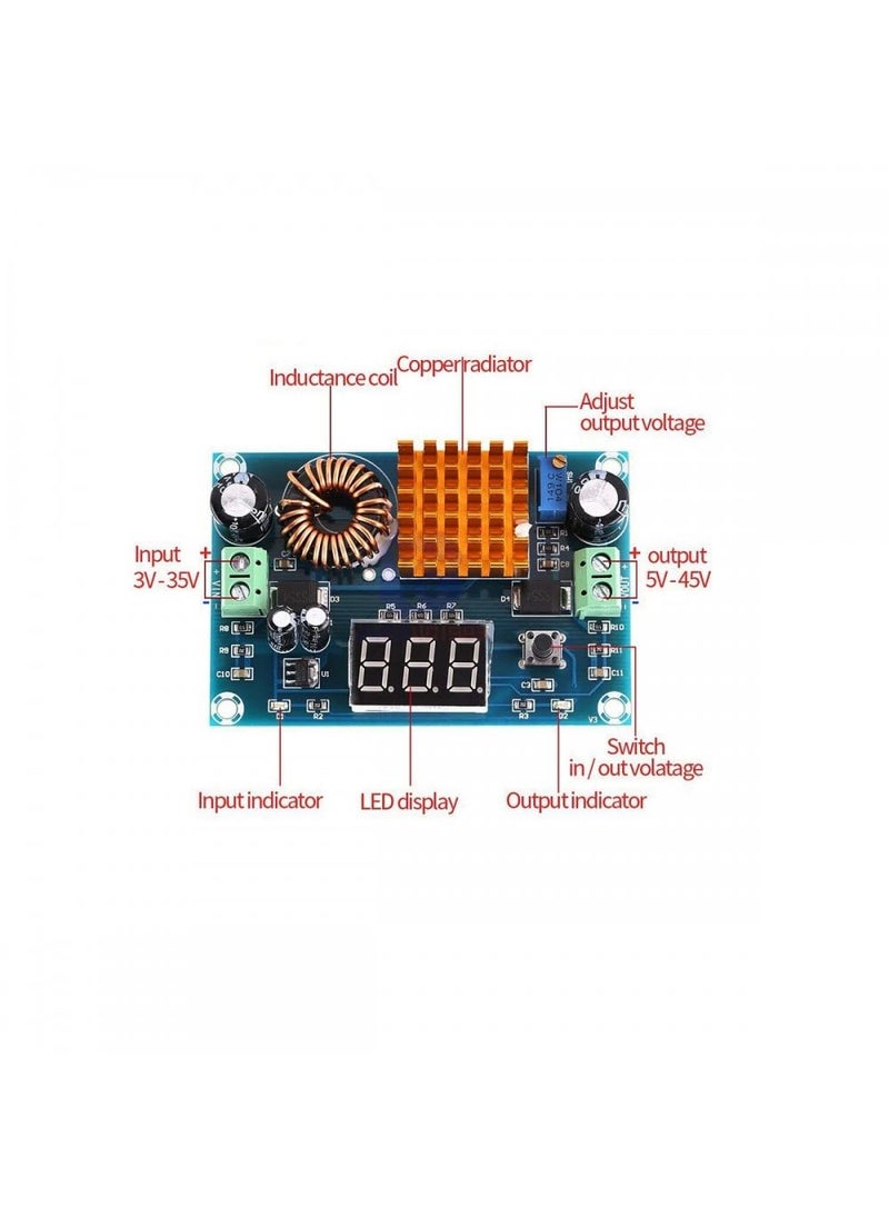 ketrix Ketrix XHM411 DCDC Digital Booster Board Boost Module HighPower 545V Output 5A  - Image 3