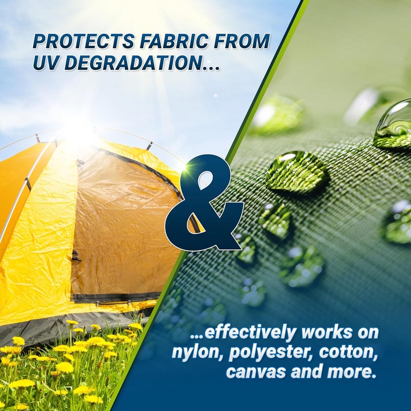 simprax ® Tent Waterproofing Spray - Certified Eco-Friendly, UV-Stable & Biodegradable Waterproof Spray | Made in Germany | Waterproofing Spray Enhances Water-Repellency for Tent & Technical Textiles - Image 3