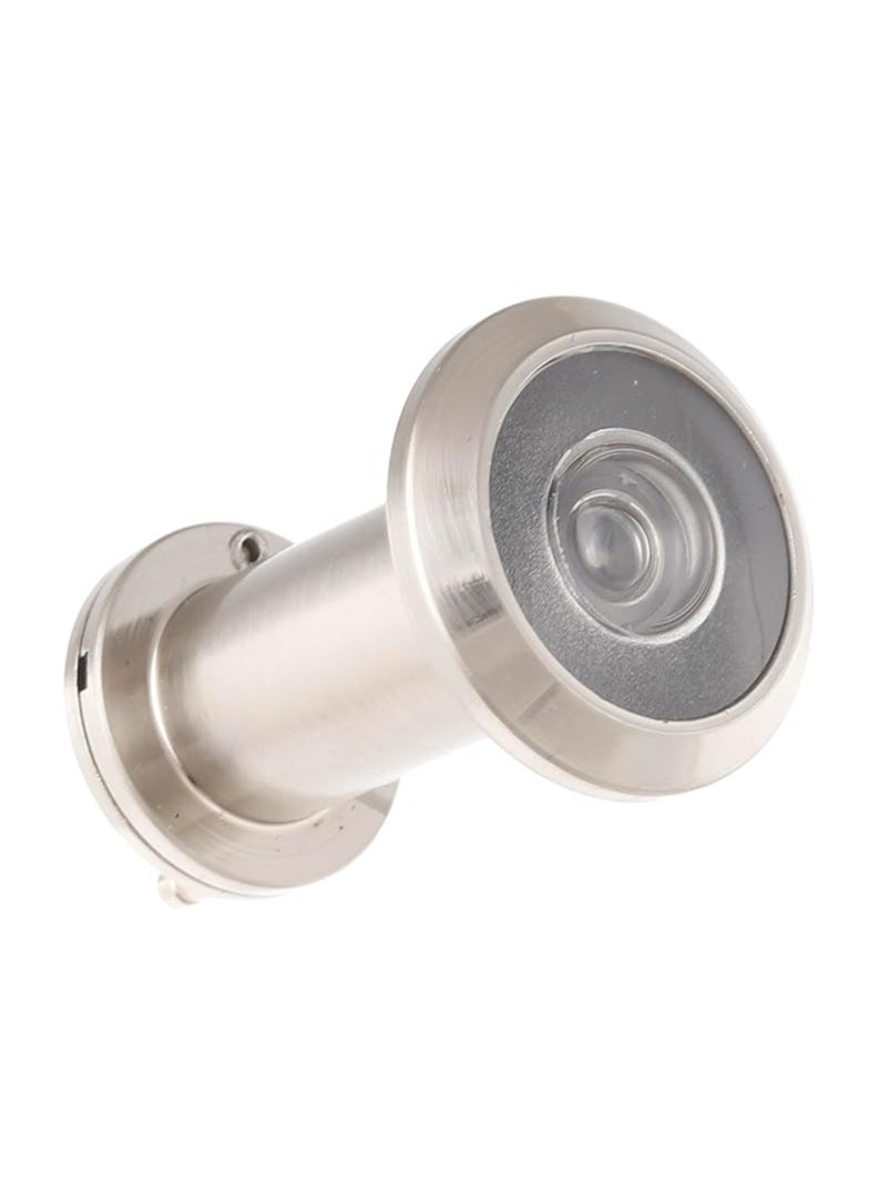 (Apartment door accessories) Comex silver apartment door handle + silver chain bolt + magic door eye  - Image 3