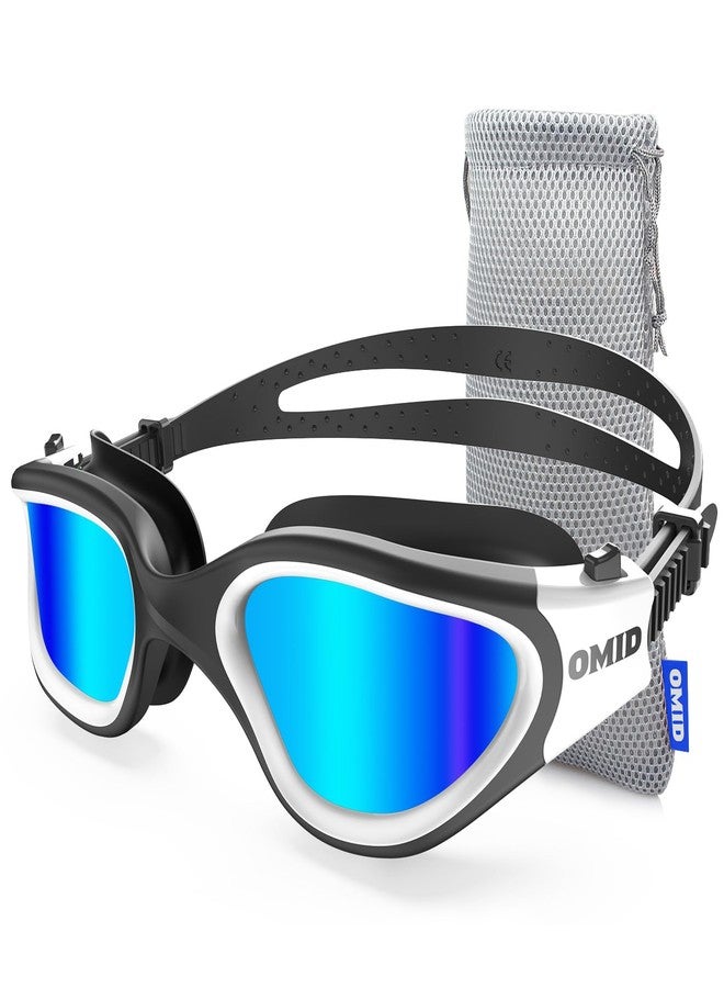 OMID Swim Goggles, P2 Polarized Swimming Goggles for Men Anti-fog Goggles Swimming for Adult Women - Image 1