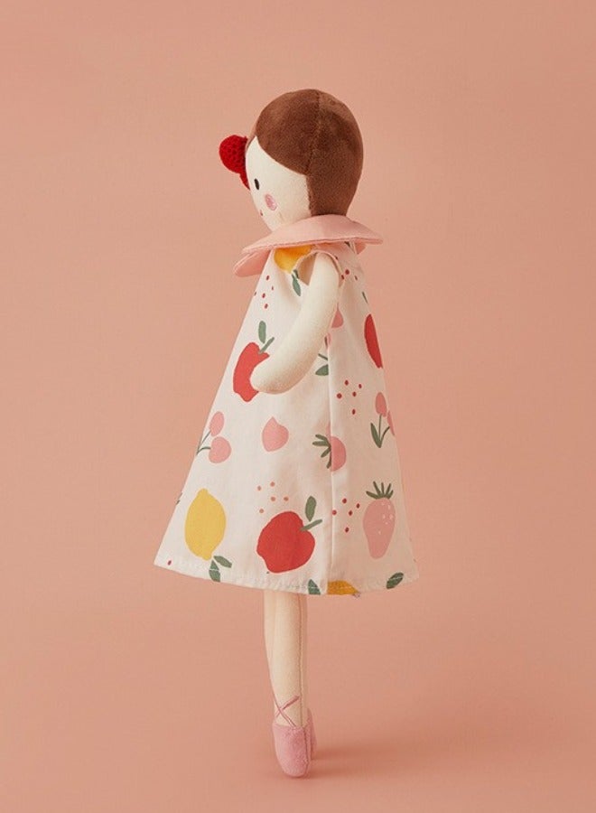 Glitters Kids Cherry Print Skirt Soft Doll for Girls – Cute & Cuddly Toy - Image 5