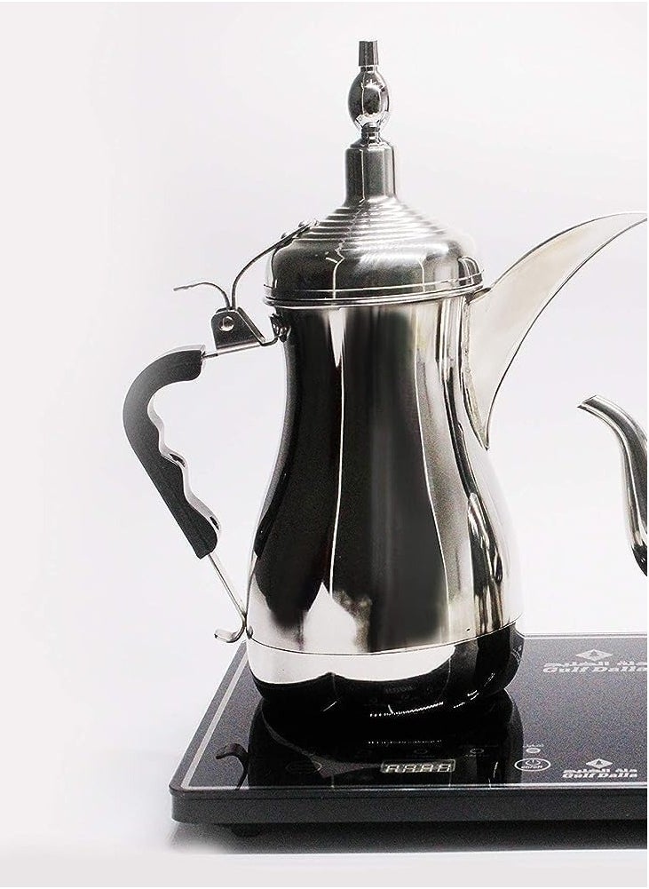 Gulf Dalla Gulf Dalla Electric Coffee Maker 1000W 1000ml Silver -GA-C91839S 