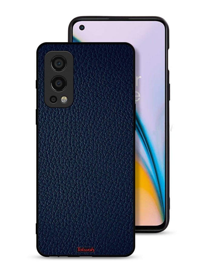 Tolwak OnePlus Nord 2 5G Protective Case Cover Leather Pattern - Image 1