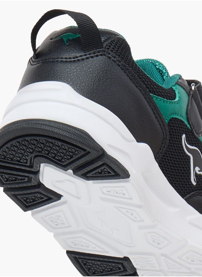 kangaROOS أحذية رياضية للأطفال بصندوق مزخرف بتفاصيل الدانتيل مع إغلاق بخطاف وحلقة  - Image 5
